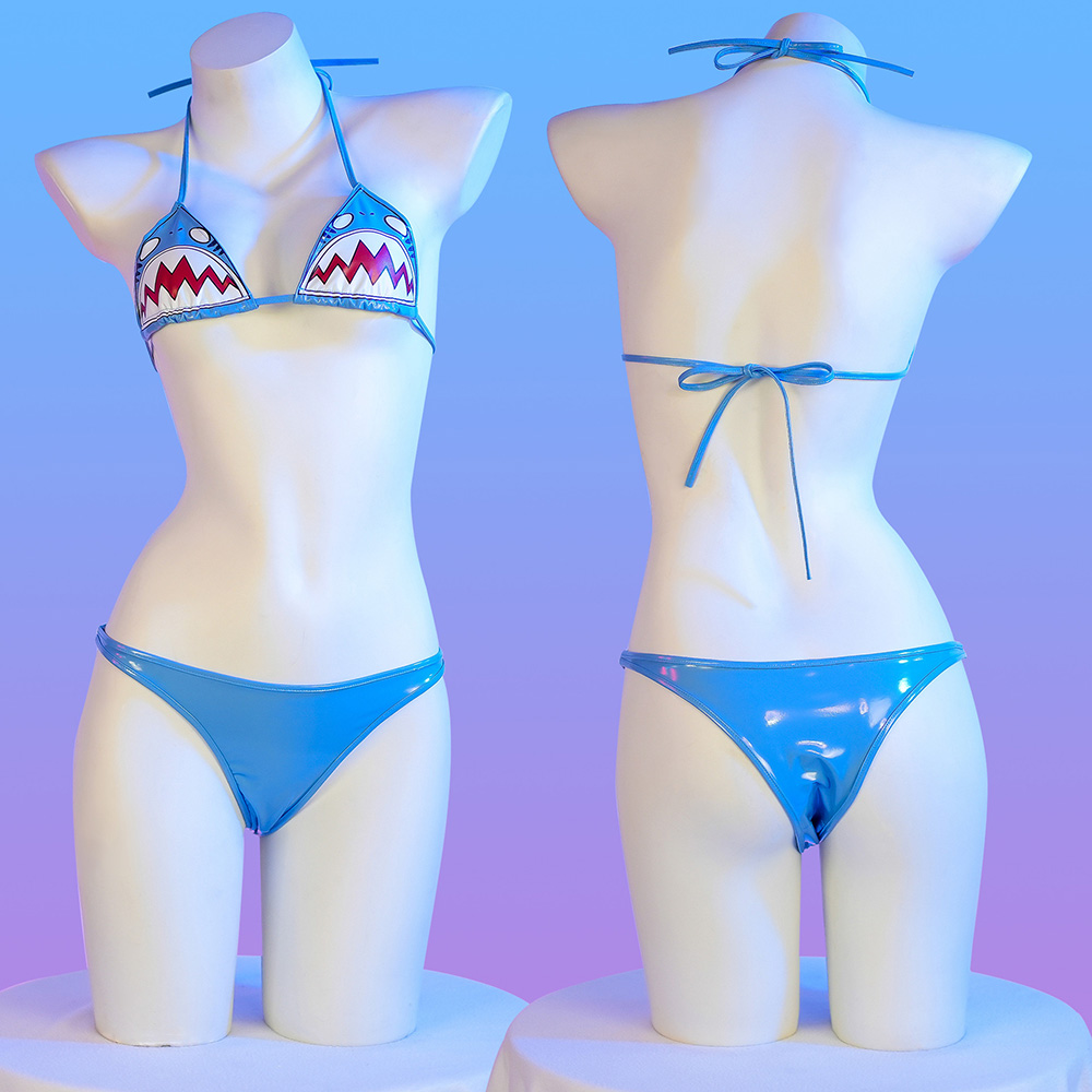 Thong Bikini Women - Sexy Bikini 2024 Women Shark Print