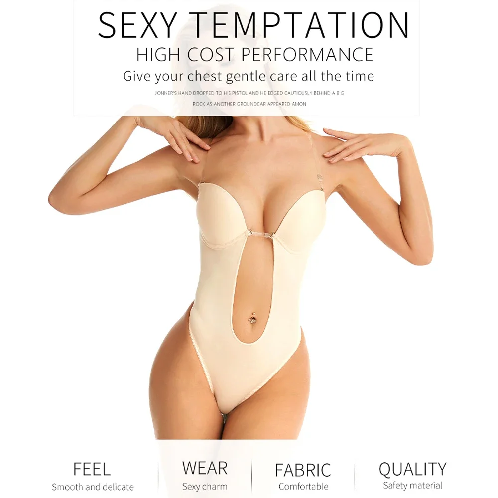 1Pcs Women Strapless Bodysuit  - Shapewear Bodysuit Firm recension och pris