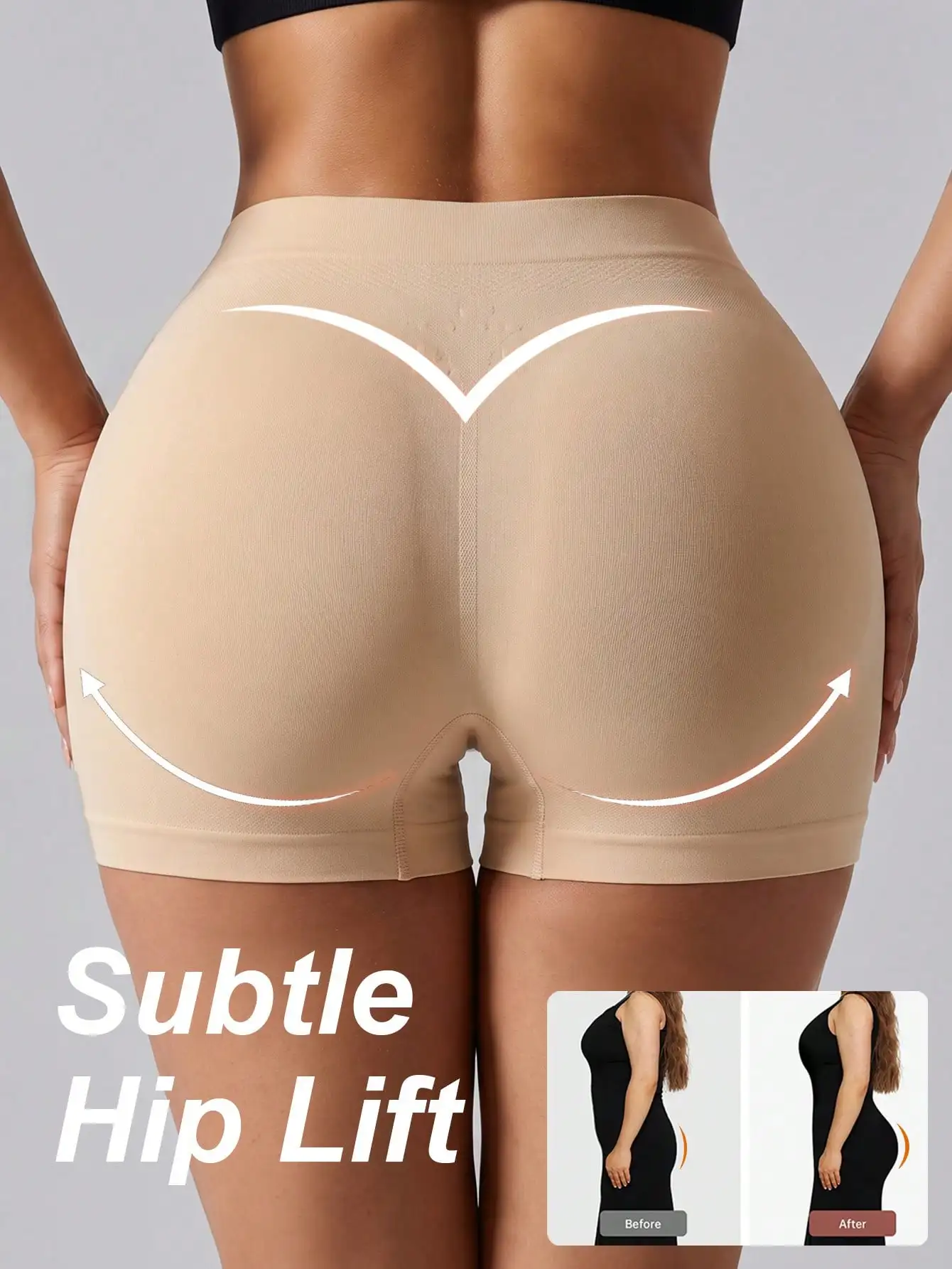 Women's Seamless Body Shaper P - Boyshort Underwear recension och pris