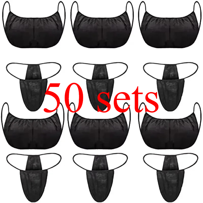 50 Sets Beauty Bras and T Pant - Thong Bikini Women recension och pris